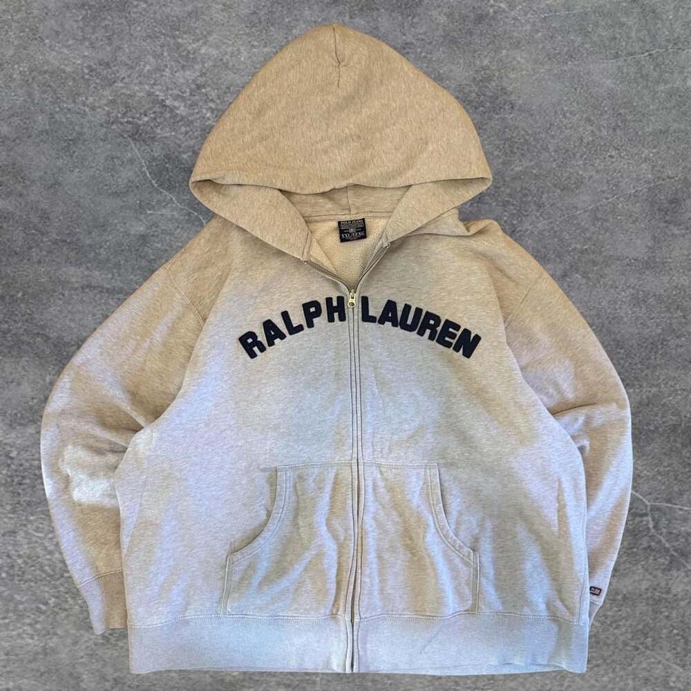Polo Jeans Ralph Lauren Spellout Full Zip Hoodie XXL